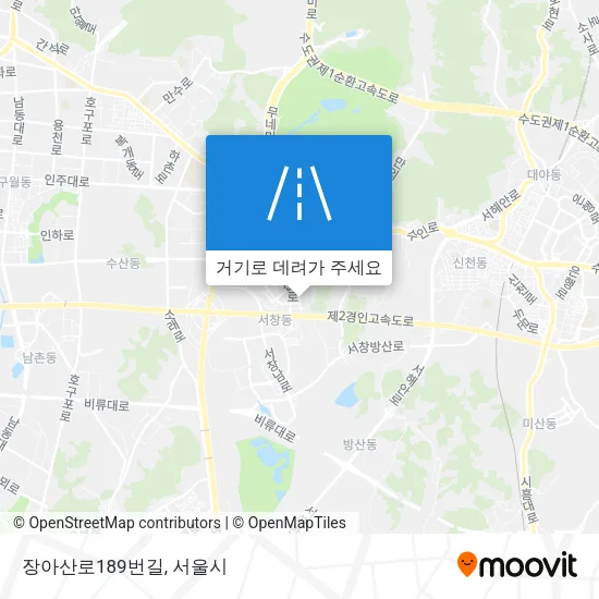 장아산로189번길 지도