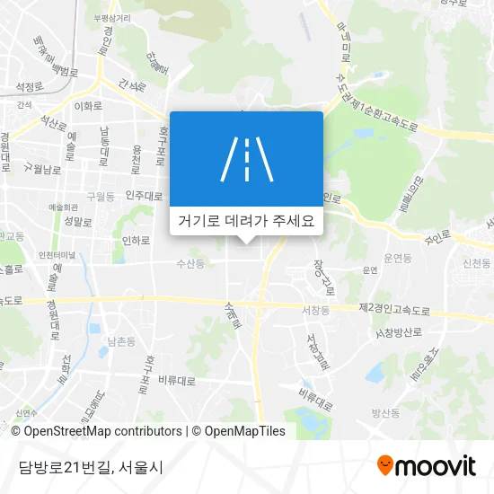 담방로21번길 지도