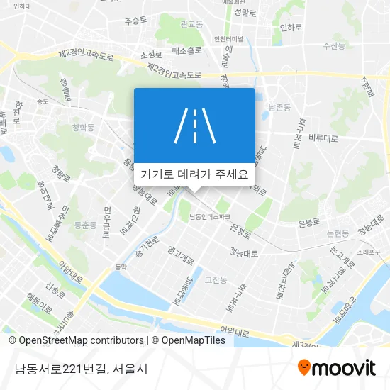 남동서로221번길 지도