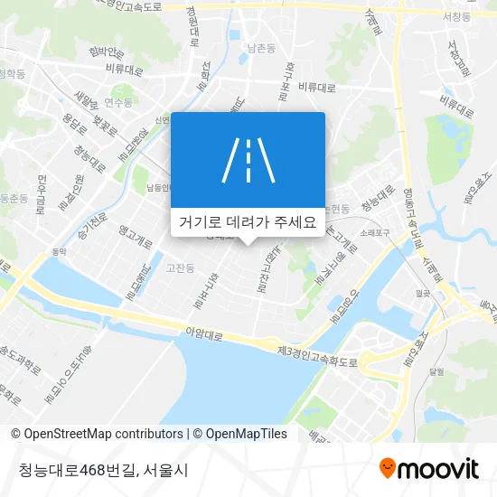 청능대로468번길 지도