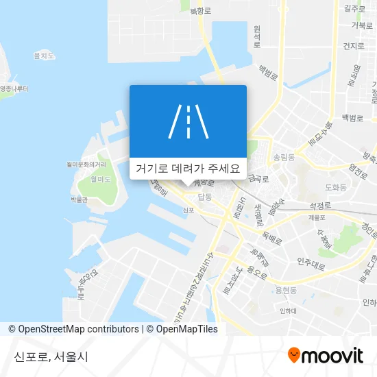 신포로 지도