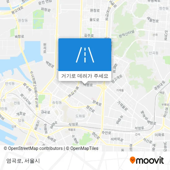 염곡로 지도