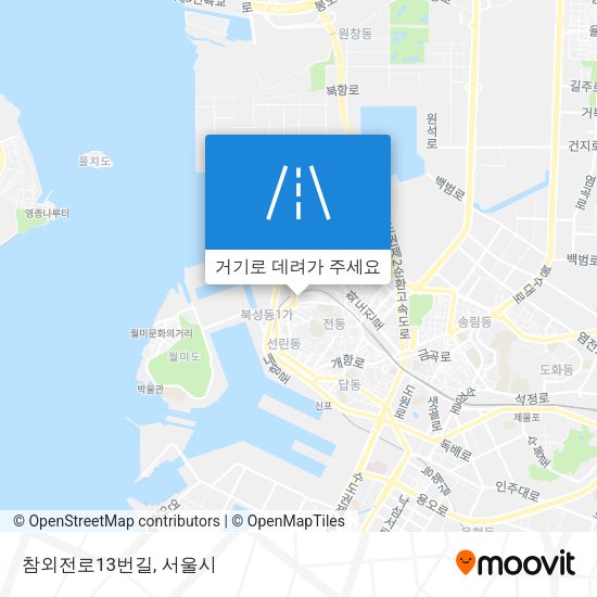 참외전로13번길 지도