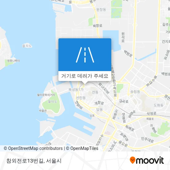 참외전로13번길 지도