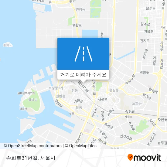 송화로31번길 지도