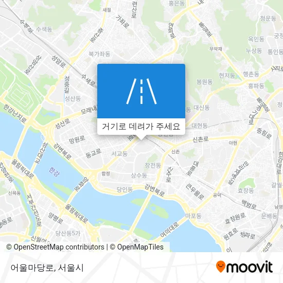 어울마당로 지도