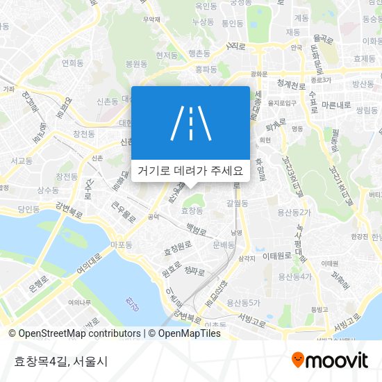 효창목4길 지도