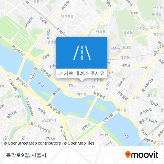 독막로9길 지도