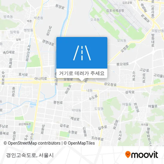경인고속도로 지도