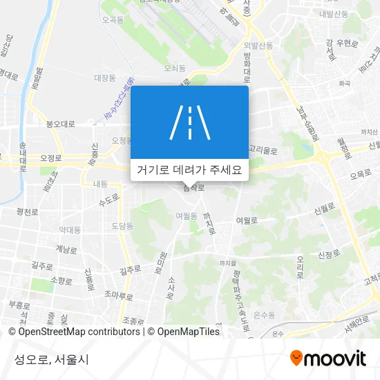 성오로 지도