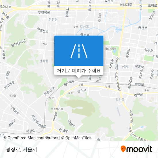 광장로 지도