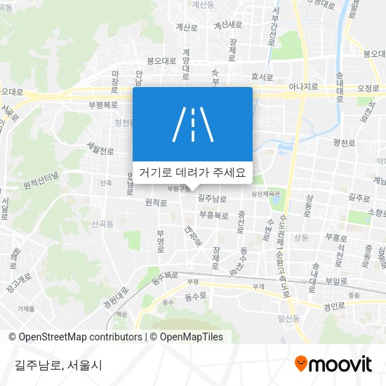 길주남로 지도