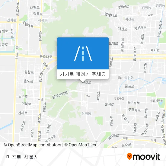 마곡로 지도