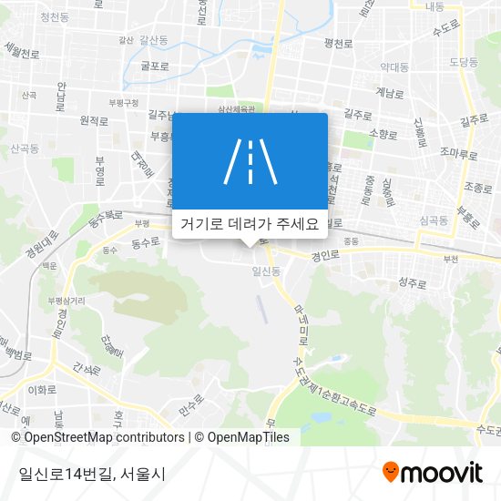 일신로14번길 지도