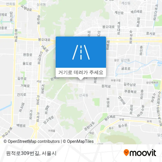 원적로309번길 지도