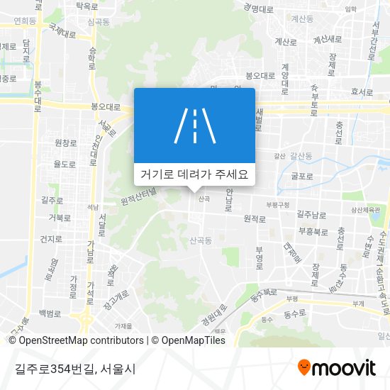 길주로354번길 지도