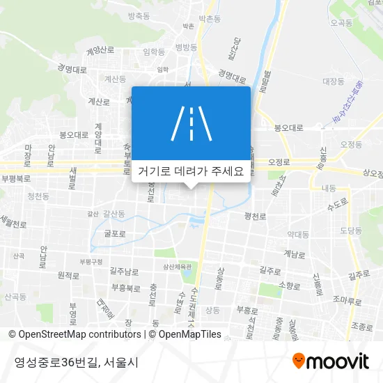 영성중로36번길 지도