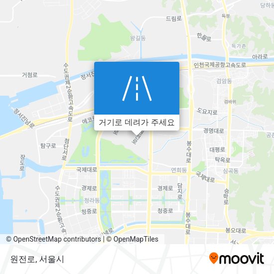 원전로 지도