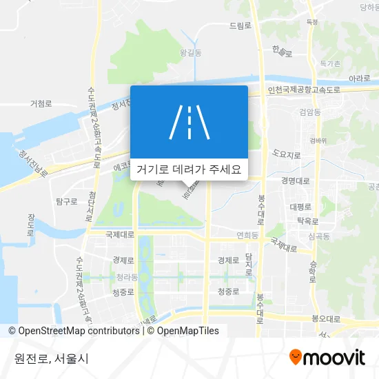 원전로 지도