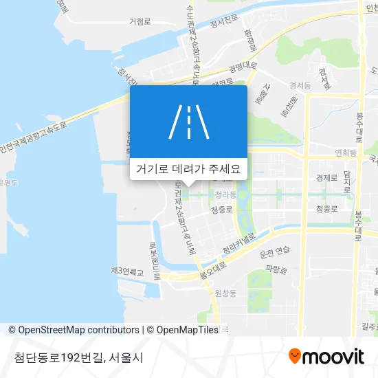 첨단동로192번길 지도