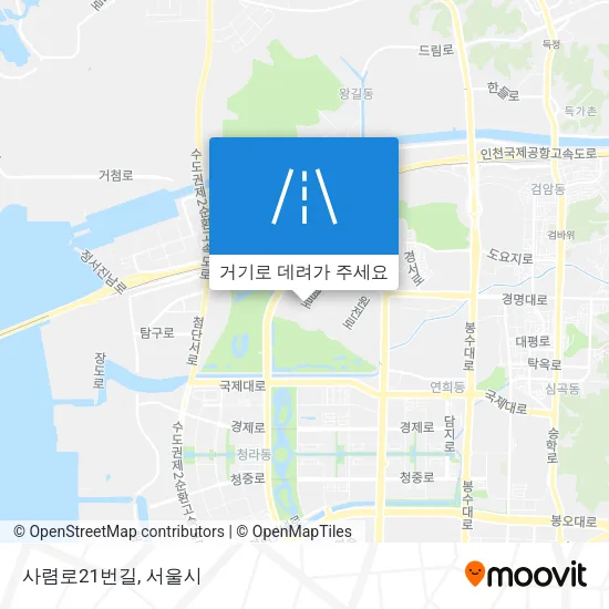 사렴로21번길 지도