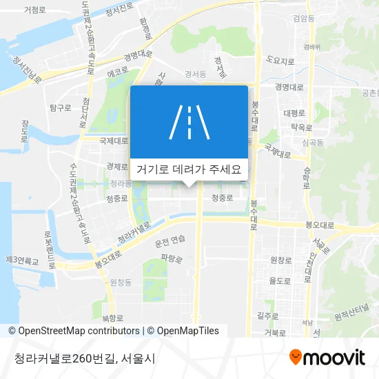 청라커낼로260번길 지도