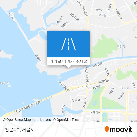 갑문4로 지도