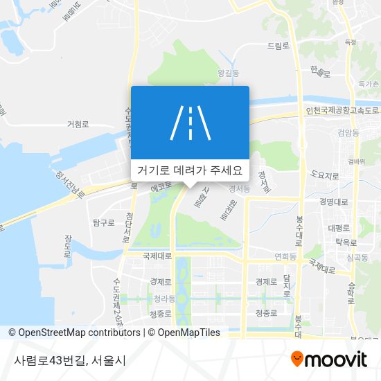 사렴로43번길 지도