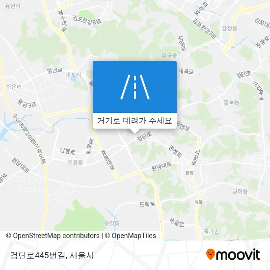 검단로445번길 지도