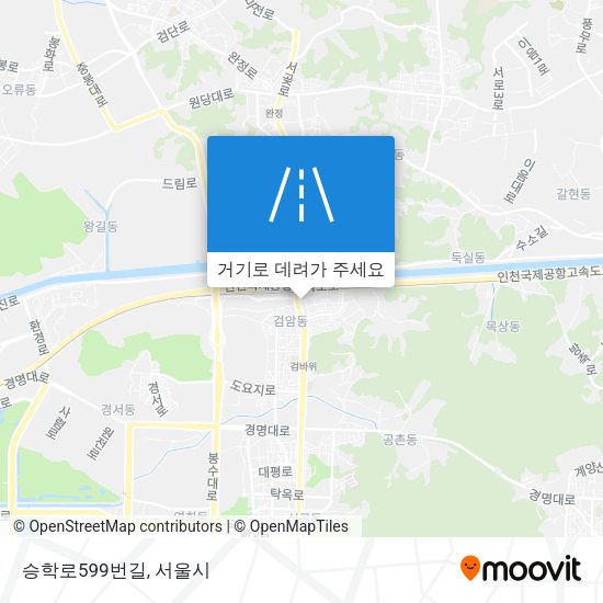 승학로599번길 지도