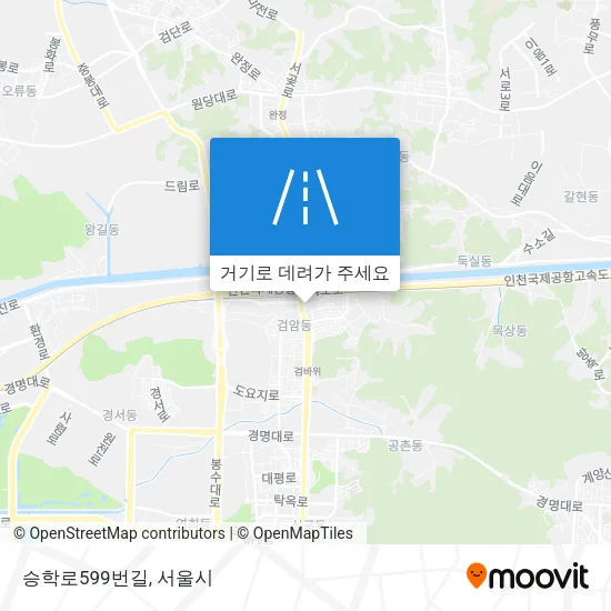 승학로599번길 지도