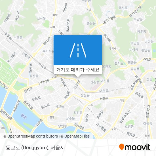 동교로 (Donggyoro) 지도