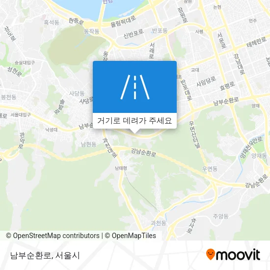 남부순환로 지도
