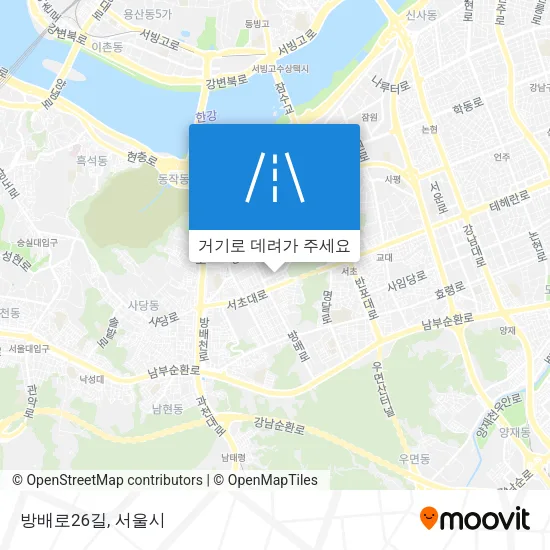 방배로26길 지도
