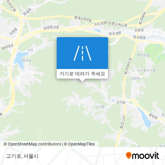 고기로 지도