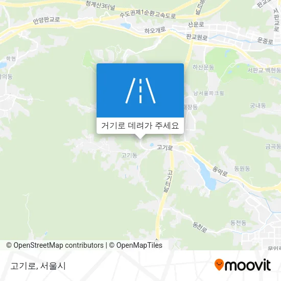 고기로 지도