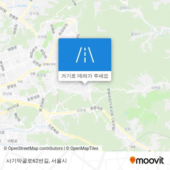 사기막골로62번길 지도