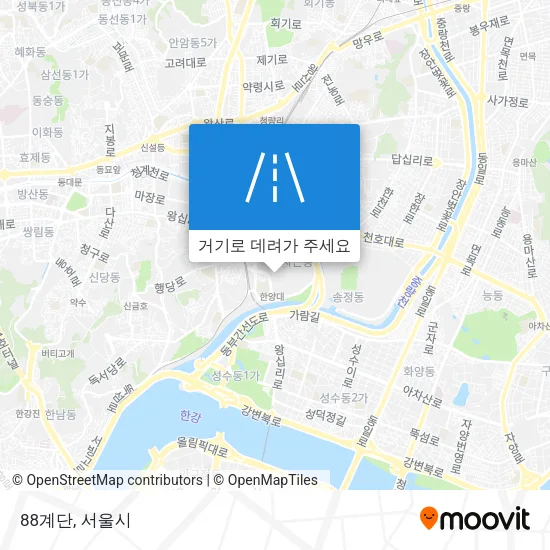 88계단 지도