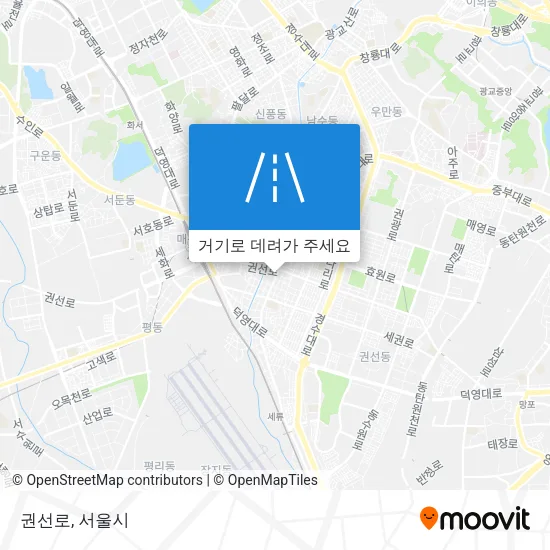 권선로 지도