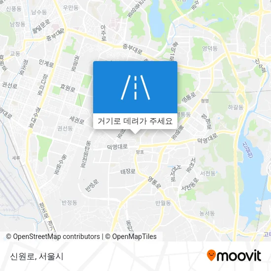 신원로 지도