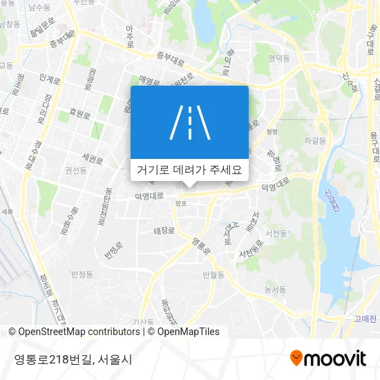 영통로218번길 지도