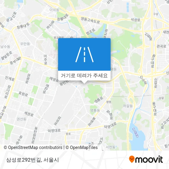 삼성로292번길 지도