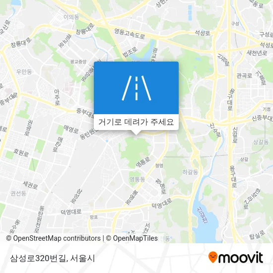 삼성로320번길 지도