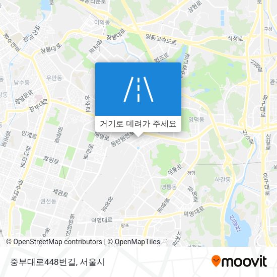 중부대로448번길 지도
