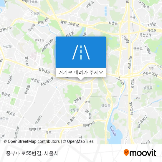 중부대로55번길 지도
