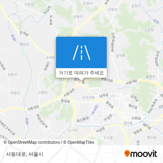 서동대로 지도