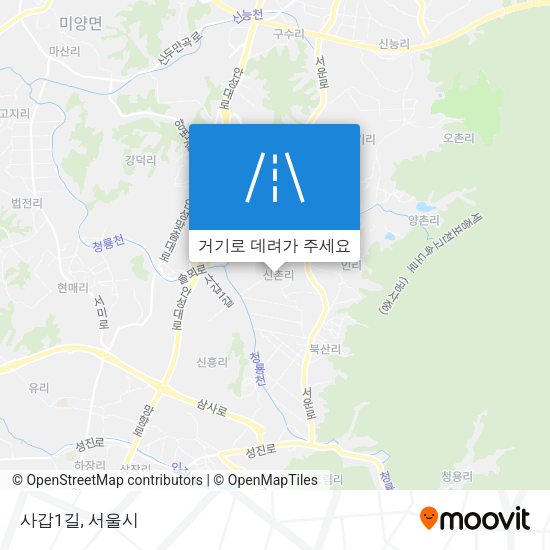 사갑1길 지도