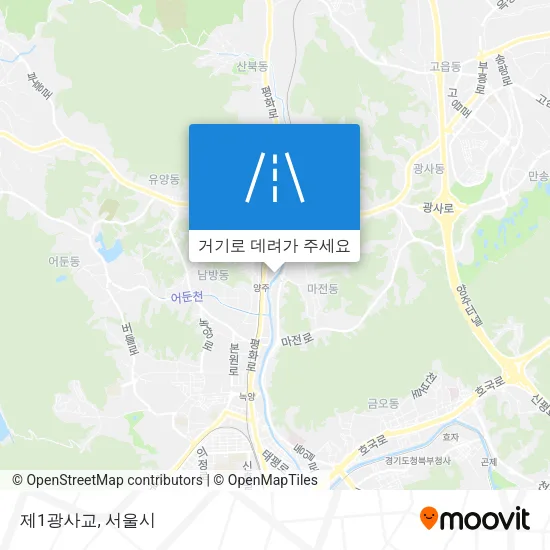 제1광사교 지도