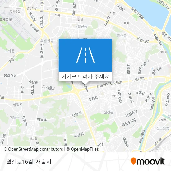 월정로16길 지도