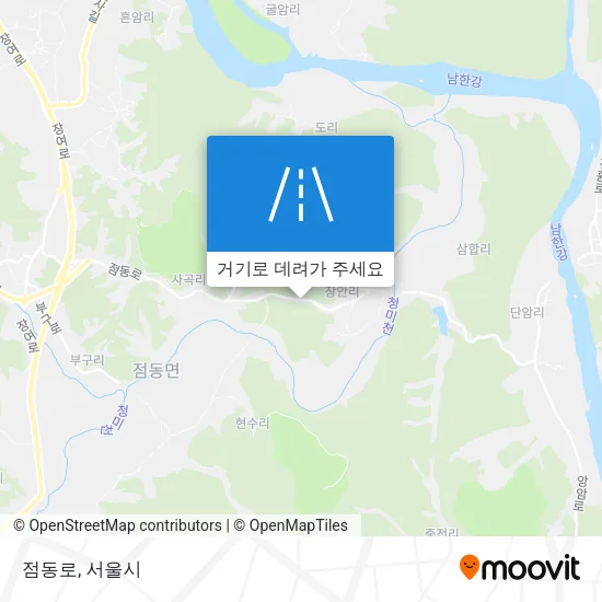 점동로 지도